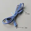 Cable de electrodo de aguja de un a dos 3.5DC cable de electroterapia enchufe de 2.0 cable de aguja accesorios para instrumento de electroterapia cable de instrumento terapéutico