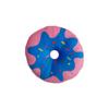 Juguete de Peluche para Mascotas que Produce Sonido Donut Estampado Resistente al Agarre Resistente a la Molienda Resistente a los Dientes Perro Gato Mascota Juguete de Peluche que Humedece