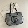 Bolsa Feminina Estilo Novo 2026, Casual, Estilosa, Bolsa de Ombro Versátil, Bolsa Tote para Estudante Universitário, Bolsa Grande Capacidade para Roupas de Trabalho, Popular Online