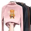 Ropa para niños, ropa interior térmica para niños, capa base con forro polar, nueva colección otoño/invierno 2026, camiseta estampada para niños mayores