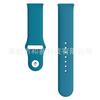 Adequado para pulseira de cor sólida de 20mm com fivela reversa Samsung 20/22mm universal Nike silicone com fivela reversa pulseira de liberação rápida em estoque