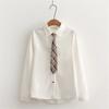 Traje Estilo Academia Nuevo Primavera y Otoño 2024 Hombres y Mujeres Estudiantes Coreano Holgado Camisa de Manga Larga Chaleco de Punto Conjunto de Dos Piezas
