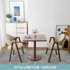 Mesa Pequeña Cuadrada de Ocio para Balcón, Mesa de Recepción de Oficina, Juego de Mesa y Sillas para Negociación, Mesa Sencilla para Comedor de Cafetería y Tienda de Té con Leche
