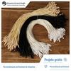 Fábrica de pendurado cordão de grãos bala universal pendurado grãos etiqueta de roupas de poliéster cordão de brinquedo jóias pequena fivela corda