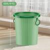 Bote de Basura, Cocina, Sin Tapa, con Anillo de Presión, Tamaño Grande, Sala de Estar, Oficina, Baño, Papelera de Plástico, Rosa, Almacenamiento, Reciclable