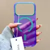 Funda Magnética Protectora Anti-Caídas Color Caramelo para iPhone 17 Pro Ice Fog Frosted Apple 16P