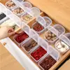 Caja de Almacenamiento de Especias, Caja de Condimentos de Chile Seco, Condimento de Pimienta Sellado, Anís Estrella Canela para Cocina, Caja de Empaque Doméstico
