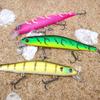 Nuevo Minnow de Hundimiento Lento Controlado Magnéticamente de Largo Alcance con Boca Inclinada Minnow Sumergible Señuelo Falso Señuelo Biónico Duro Señuelo Luya