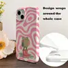 Botas de Lluvia con Patrón de Olas Dibujo Animado de Rana Pequeña Funda de Película para Teléfono para Apple 18Pro Funda Dura de Cobertura Total Original Iphone15