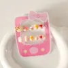 Set de Manicura Infantil para Niños de 3-6 Años 12 Piezas Removible y DIY Pegamento de Gelatina Larga Duración Impermeable y No Dañino para las Uñas Venta al Por Mayor