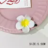 Nova Presilha de Cabelo Flor Fuso 2025 para Mulheres na Praia, Presilha Lateral Atmosférica, Presilha Lateral Bico de Pato, Adorno de Cabeça, Presilha de Cabelo Flor