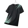 2026 Verano Nuevo Manga Corta Hombre Delgado Seda de Hielo Transpirable Deportivo Casual Moda Versátil Secado Rápido Camiseta
