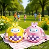 Bolsa de Armazenamento de Carteira de Verão, Bolsa Fofa de Silicone, Bolsa Transversal Desenho Animado Infantil Cachorro de Orelhas Grandes, Porta-Moedas Impermeável Resistente ao Desgaste