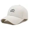 Chapéu de Baseball Bordado com Letras Nova Moda Outono/Primavera Versátil Casual ao Ar Livre Simples para Homens e Mulheres Chapéu de Sol