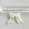 Fio de Chiffon Transparente Mini com Laço Feito à Mão DIY Nail Art Roupas Íntimas Chapéu Decoração de Presente Atacado