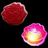 Dia dos Namorados Temático LED Embutido Sapato Buraco de Flor Sapato Flash Buraco de Fivela de Sapato Bolsa Acessórios Luminosos Fivela Decorativa