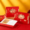 Calendario de Escritorio de Papel Año del Cordero 2027 Arte Publicidad Creativa Promoción Soporte de Papel para Escritorio Adorno de Calendario Estampado en Caliente Personalizado LOGOTIPO