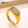 Joyería de Acero Titanio Moda Transfronteriza, Anillo de Acero Inoxidable Geométrico de Lujo Ligero Incrustado con Diamante Fundido, Anillo Simple y Versátil para el Dedo Índice