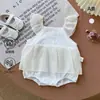Remate Ropa de Verano para Niñas Vestido Romper Clase A Mono para Bebé Vestido de Tul para Bebé Vestido de Princesa con Mangas Voladas para Niños Pequeños