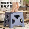 Taburete plegable, silla plegable para exteriores, banco pequeño portátil ultraligero, taburete de viaje de plástico, esencial para viajes en tren de alta velocidad, taburete de pesca