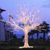 Fábrica por atacado Paisagismo Artificial Flor de Cerejeira Luzes para Árvores Ao Ar Livre Árvore Artificial À Prova D'água Parque Paisagismo Engenharia Luzes de Árvore de Cristal