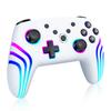 Nuevo mango de juego NS PRO SWITCH, mango inalámbrico Bluetooth con vibración somatosensorial de seis ejes y luces de colores RGB