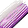 Suministro directo de fábrica peine de costillas tricolor peine de nueve filas peine de peinar peine de peluquería peine para el cabello peine con cojín de aire peine de masaje herramientas de peluquería
