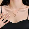 [Ciudad de Rizhao] Collar retro francés de rayos de sol con pedrería microincrustada y cadena para clavícula con tótem de sol romano para mujer