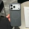 Adecuado para iPhone 17 Pro Max Funda Magnética para Teléfono Apple 16 Moda Macarrón Ultra Delgada Sensación de Piel Mate Funda de PC