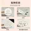 Pegatinas autoadhesivas de papel especial personalizadas para floristerías, invitaciones de té de leche, etiquetas de embalaje y pegatinas personalizadas con logo