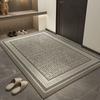 Tapete de Piso para Puerta Resistente a la Suciedad Puerta de Entrada Sentido Avanzado Tapete para Puerta Tapete de Piso para Entrada Tapete Antideslizante Alfombra Antideslizante para Dormitorio