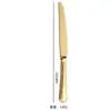 Cuchillo, Tenedor, Cuchara de Acero Inoxidable 304, Cuchara de Mesa con Forma de Corazón, Cuchara de Postre, Juego de Cuchillo y Tenedor para Steak Amazon, Vajilla Occidental de Hotel