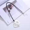 Collar de moda de comercio exterior exclusivo de Amazon, collar largo de metal europeo y americano con cadena de suéter para damas.