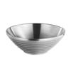 Tigela Lamen Estilo Japonês de Aço Inoxidável 304 Tigela Grande Doméstica Masculina Grande Capacidade Tigela Esmaltada Tigela de Arroz de Camada Dupla