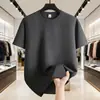 Comercio Exterior Transfronterizo Diario Casual Color Sólido Cuello Redondo Casual Nuevo Estilo Camiseta de Hombre Verano Deportes al Aire Libre Camiseta de Manga Corta para Hombre