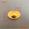 Adorno de Lingote Chapado en Oro Sólido, Lingote de Aleación de Cobre de Imitación, Pieza Decorativa para Sala de Estar, Ceremonia de Apertura o Regalo de Inauguración