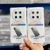 Adecuado para funda de teléfono anticaída Huawei Pura90S Pro, airbag en las cuatro esquinas anticaída, cubierta protectora de TPU transparente con orificio de precisión