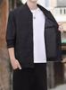 Chaqueta de negocios transfronteriza nueva de 2024 para hombre, chaqueta holgada de moda de talla grande para primavera y otoño para hombre