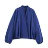 Comercio Exterior 2026 Otoño Nuevo Estilo Europeo y Americano Moda Femenina Casual Holgada Chaqueta Bomber 7024574