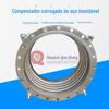 Junta de Expansão de Aço Inoxidável Dn200 Compensador Corrugado Fabricante Atacado de Mangueira Metálica de Aço Inoxidável