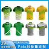 Camisa Polo de Secado Rápido del Fabricante con Logotipo Impreso, Camisa Publicitaria, Uniforme de Clase, Cuello Alto, Camisa de Secado Rápido con Malla Impresa Camiseta de Secado Rápido