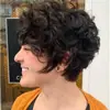 Peluca para mujer de pelo corto y rizado, volumen pequeño para mujeres africanas, cabeza BoBo esponjosa, pelo corto negro, fábrica en stock, cabello de primera generación