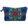 Bolsa de Maquiagem com Padrão Mandala Impresso Transfronteiriça da Amazon Clutch Feminina Bolsa de Armazenamento de Viagem Multifuncional