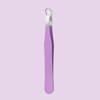 Cortador de vello nasal con anillo de cabeza redonda de acero inoxidable de fábrica, pinza para el vello nasal, cortador de barba y vello nasal, herramienta de belleza.