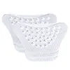 Almofadas para Arco do Pé para Homens e Mulheres, Suporte de Arco, Almofadas para Planta do Pé, Partículas Absorventes de Choque Autoadesivas para Fascite Plantar, Almofadas Massageadoras para Arco do Pé, Tamanho Meio