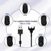 O Mouse é Compatível com o Cabo de Carregamento Logitech Gpw Gpx G900 G903 G403 G502. Cabo de Carregamento para Mouse Logitech