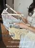 3991 # Cheongsam de Celebridad Tinta Floral Seda 10A Bragas de Mujer Cintura Media Ropa Interior Femenina Ceñido a la Cadera Cómodo Transpirable Amigable con la Piel Ropa Interior Femenina