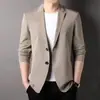Nova Coleção Primavera/Verão 2026 Tamanho Grande Elegante Casual Masculino Slim Fit Fino Blazer de Negócios para Mulheres