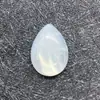 Anel de pedra natural turquesa azul malaquita superfície gota 18x 25mm contas verdes do mausoléu oriental acessórios de anel DIY