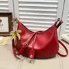 Bolso Cruzado de Hombro Único Retro Europeo y Americano Textura de Alta Calidad Simple Casual Bolso de Axila Versátil Moda para Viaje de Negocios Bolso Cruzado de Moda